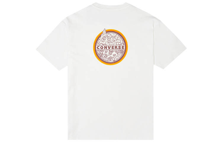 Converse Converse Drop Shoulder Sleeve T-Shirt Men's White