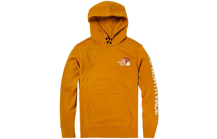THE NORTH FACE Sweatshirts Unisex Yellow Hooded Moderate Other