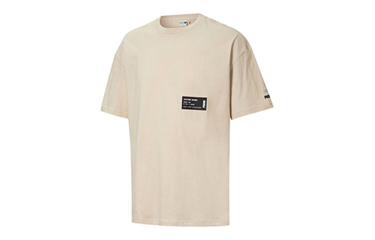 PUMA T7 T Shirts Men's Crew Neck Moderate Straight Fit
