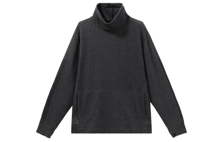 Nike Nike Sweatshirts Men's Black Stand Collar Moderate Regular