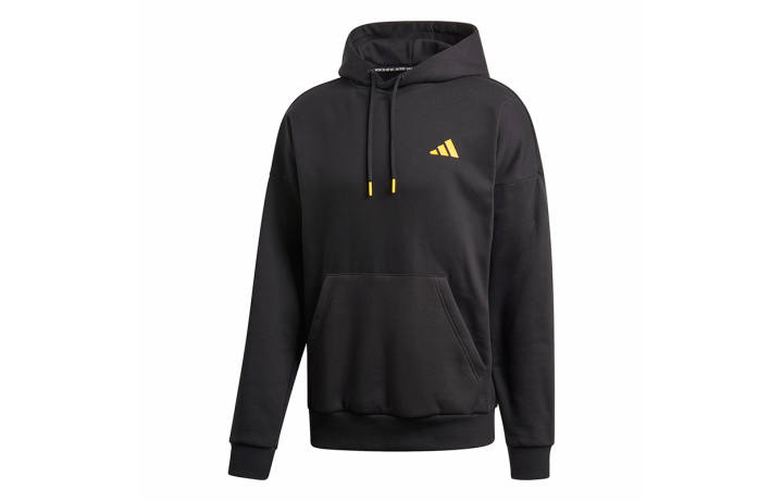 Adidas Adidas Sweatshirts Men's Black Hooded Moderate Regular