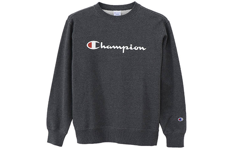 Champion Sweatshirt Japan Version Unisex Dark Gray