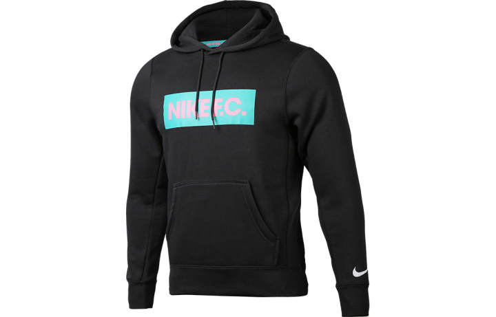 Nike Nike Sweatshirts Men's Black Hooded Thickened Regular