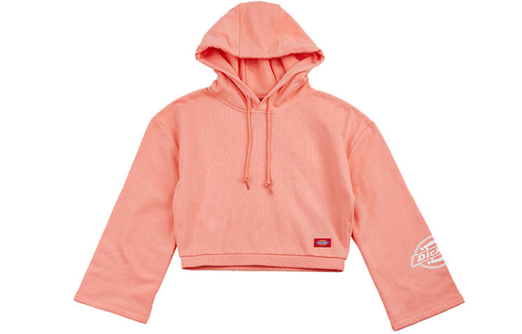 Dickies Sweatshirts Women's Mid Pink Hooded Moderate Regular