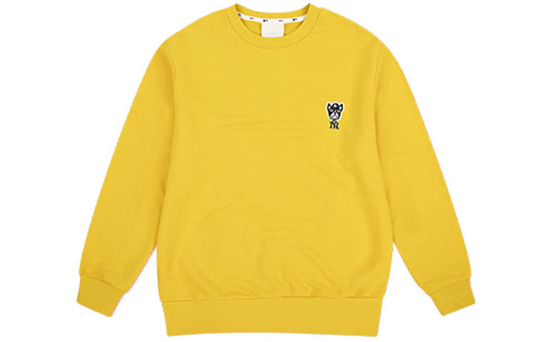 MLB MLB Sweatshirts Unisex Yellow Crew Neck Moderate Regular