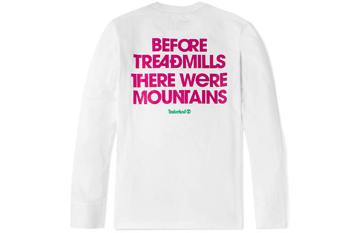 Timberland T Shirts Men's White Crew Neck Moderate Straight Fit