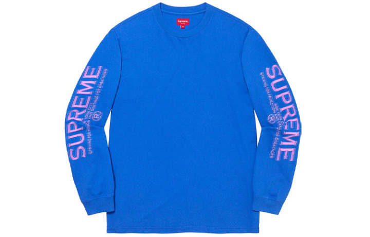Supreme Supreme Intarsia Sleeve L/S Top