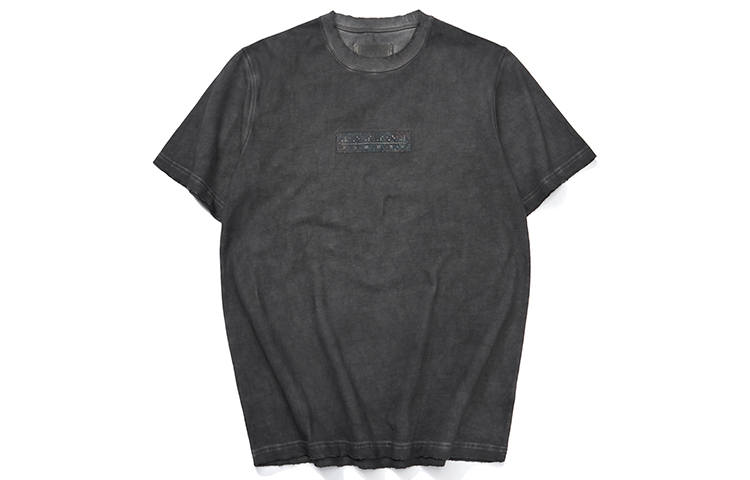 XVESSEL T Shirts Unisex Gray Crew Neck Moderate Straight Fit