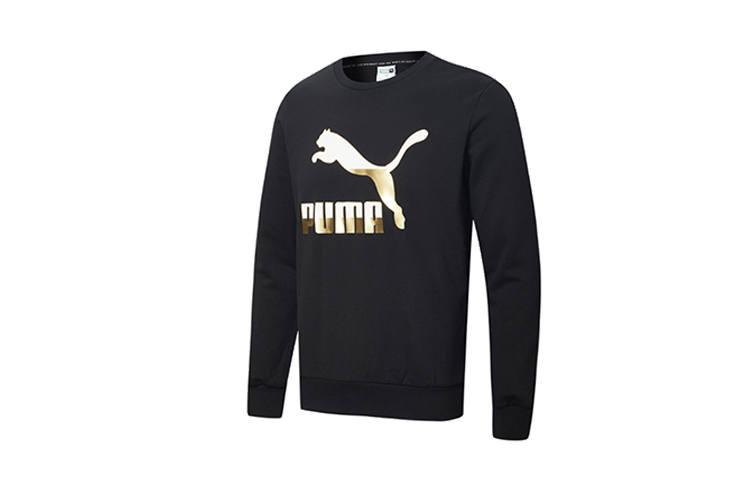 PUMA PUMA Sweatshirt Men's Black Gold