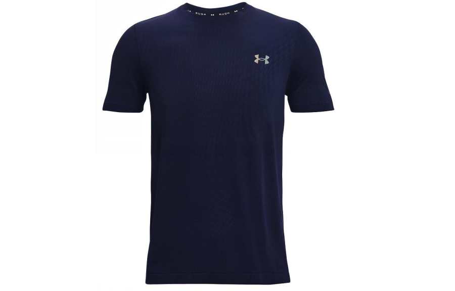 Under Armour Under Armour RUSH T Shirt Men's Navy Blue