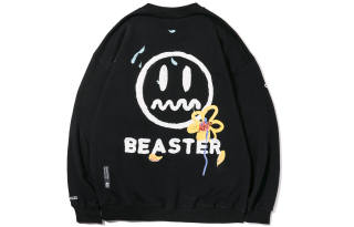 BEASTER Sweatshirts Unisex Crew Neck Moderate Regular