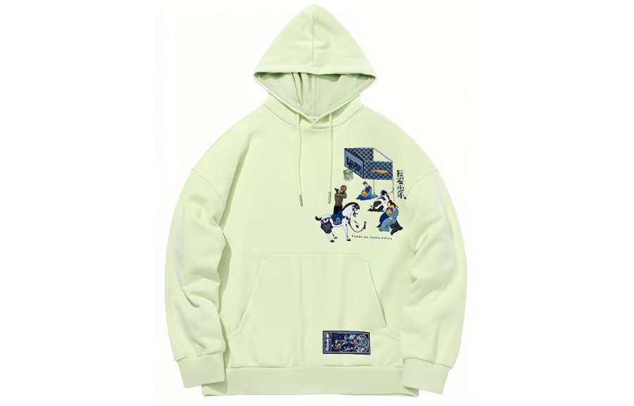 Li-Ning Li Ning Sweatshirt Men's Fruit Pink Green