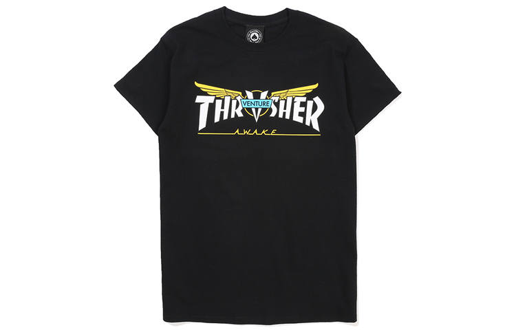 Thrasher Thrasher T Shirt US Version Unisex Black