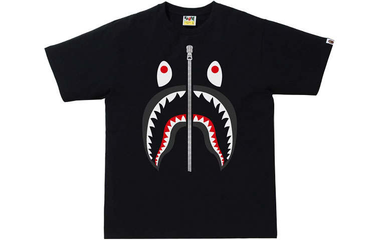 A BATHING APE Bape Shark Tee