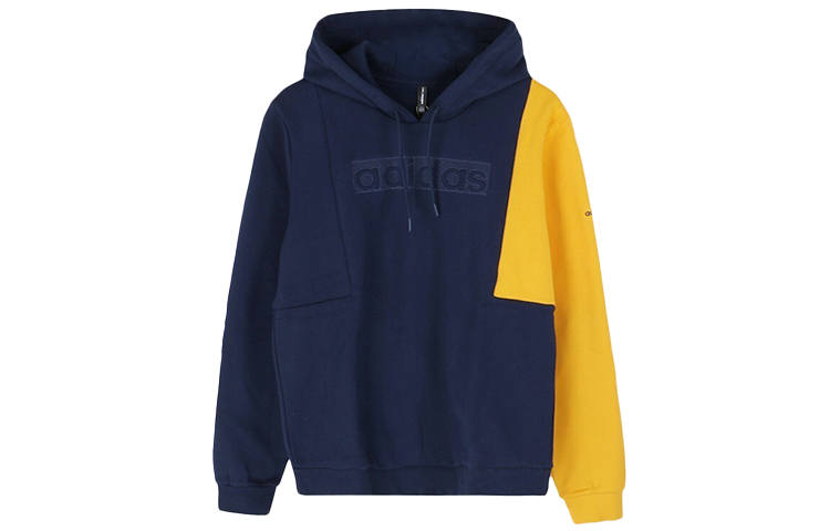 Adidas Neo Sweatshirts Men's College Navy Hooded Moderate Regular
