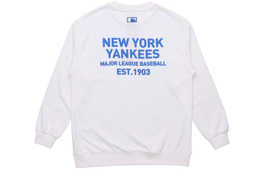 MLB MLB Sweatshirts Unisex White Crew Neck Moderate Regular