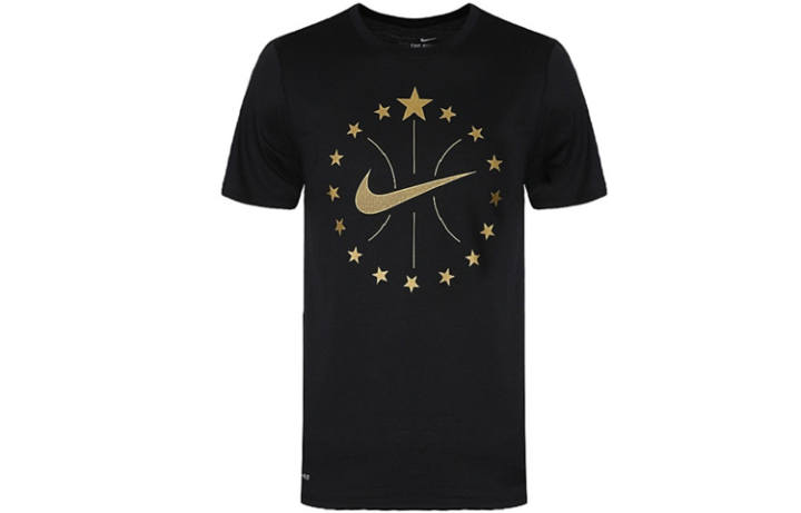 Nike Nike T Shirts Men's Crew Neck Moderate Straight Fit