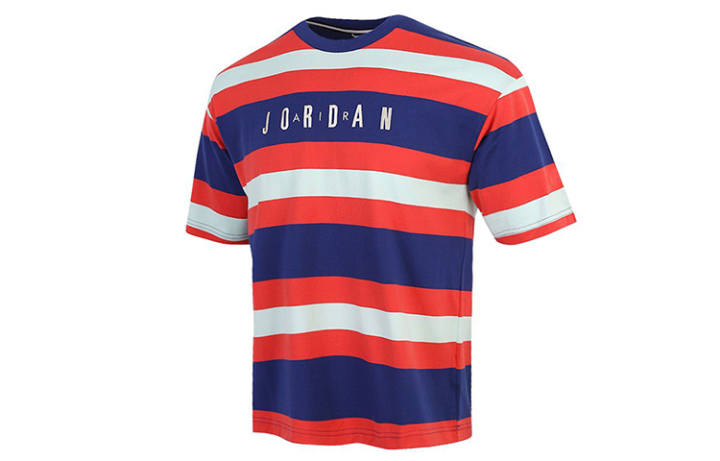 Jordan Jordan T Shirts Men's Multicolor Crew Neck Moderate Straight Fit