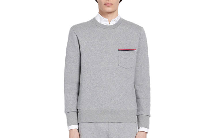 THOM BROWNE THOM BROWNE· Sweatshirt Men's Light Gray