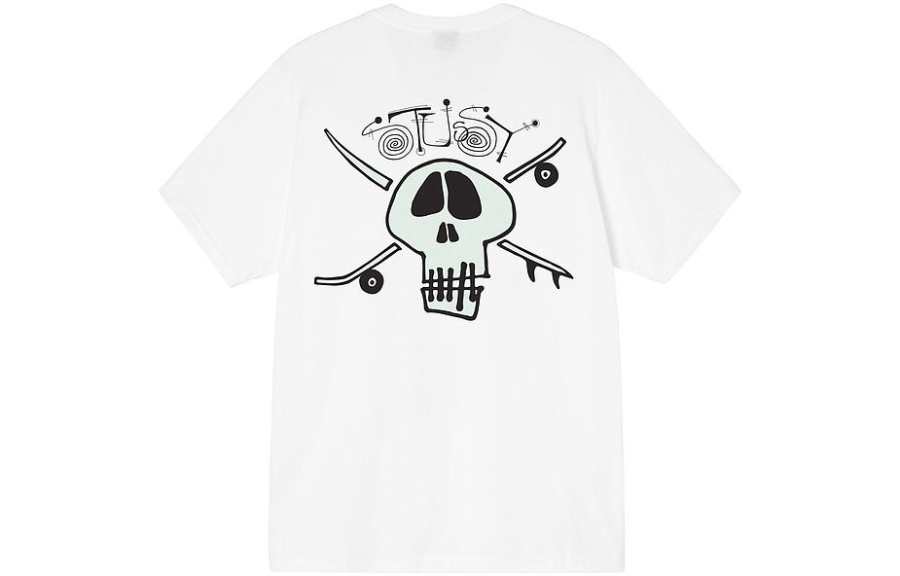 Stussy Stussy Surf Skate Skull Tee
