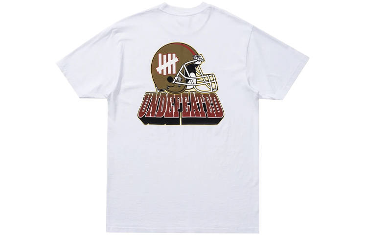UNDEFEATED Crew Neck Fitted Straight Fit Short Sleeved T Shirt Men's Clothing Gift Recommendation