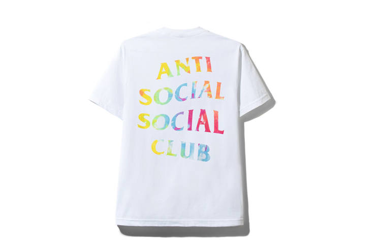 ANTI SOCIAL SOCIAL CLUB Cancelled Rainbow Tee