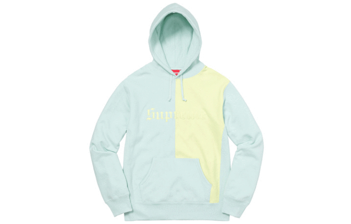 Supreme Supreme Split Old English Hooded Sweatshirt