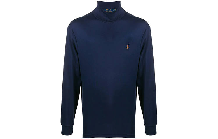 Polo Ralph Lauren logo-embroidered roll-neck jumper