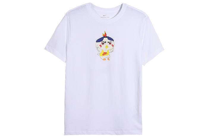 Nike Nike T Shirts Men's White Crew Neck Moderate