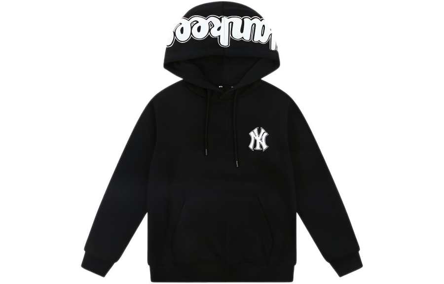MLB MLB Sweatshirts Unisex Black Hooded Moderate Regular