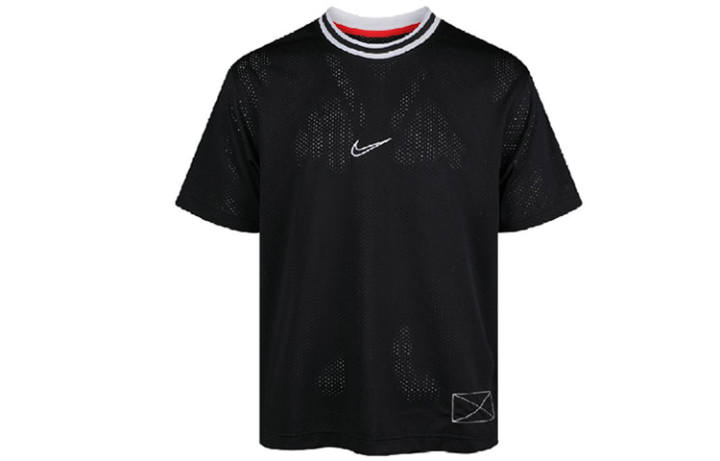 Nike Nike T Shirts Men's Black Crew Neck Thin Straight Fit