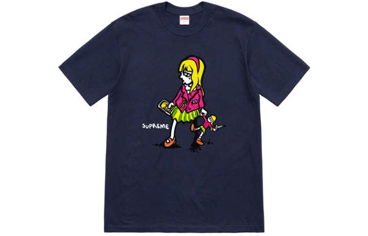 Supreme Supreme SS19 T Shirts Unisex Crew Neck Moderate Straight Fit