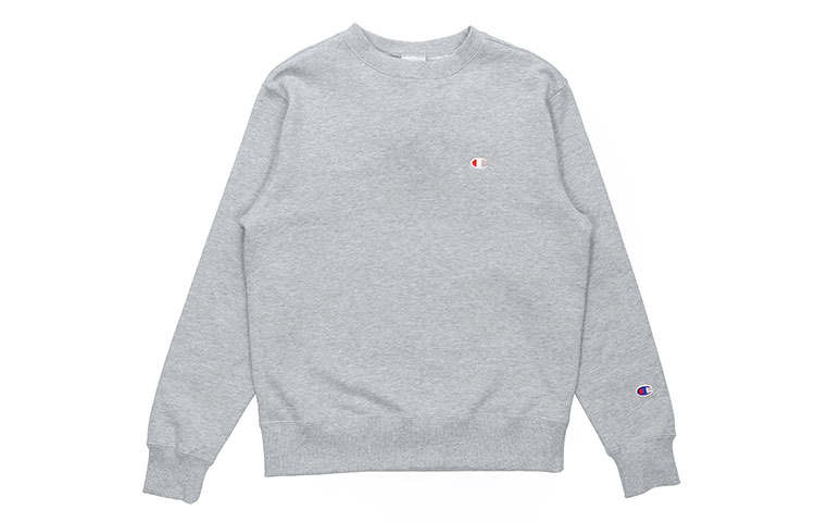 Champion Champion Sweatshirt Japan Version Unisex Light Gray