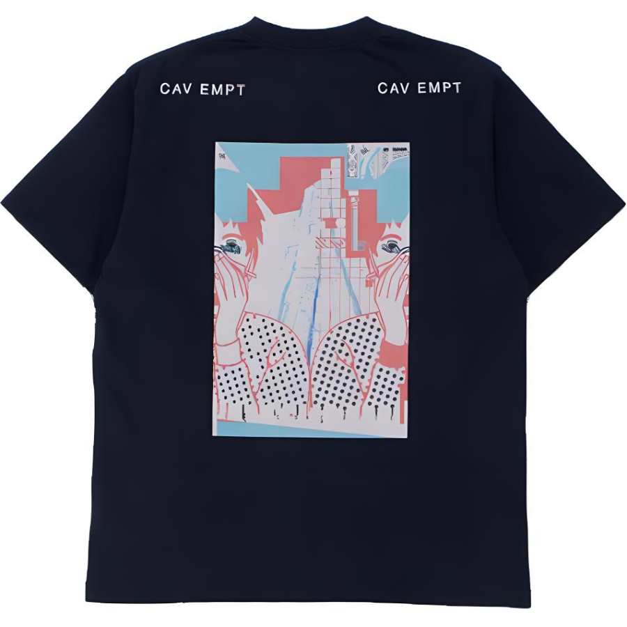 Cav Empt T Shirts Unisex Crew Neck Moderate Straight Fit
