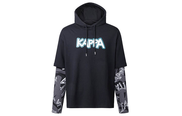 Kappa Kappa Sweatshirts Men's Hooded Moderate Regular