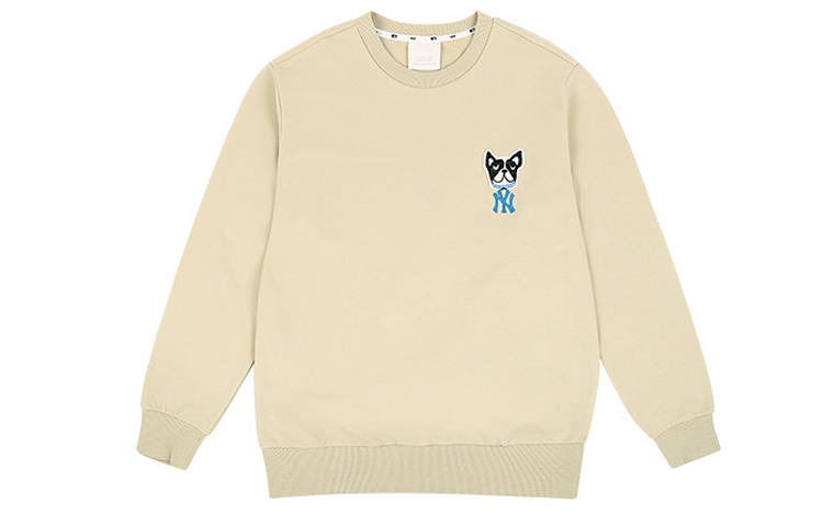 MLB MLB Sweatshirts Unisex Khaki Crew Neck Moderate Regular