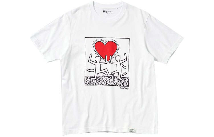 UNIQLO x Keith Haring T Shirt Unisex White