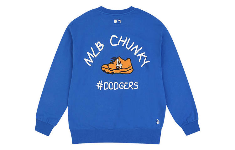 MLB MLB Sweatshirts Unisex Blue Crew Neck Moderate Regular
