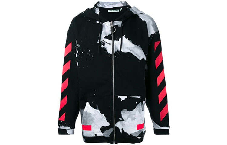 OFF-WHITE OFF WHITE Sweatshirt Loose Fit Men's Black