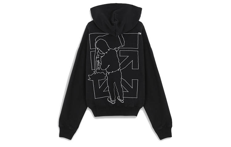 OFF-WHITE OFF WHITE Barrel Worker Over Hoodie