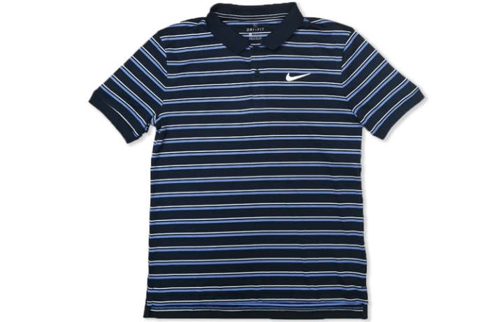 Nike Nike T Shirts Men's Blue Crew Neck Moderate Straight Fit