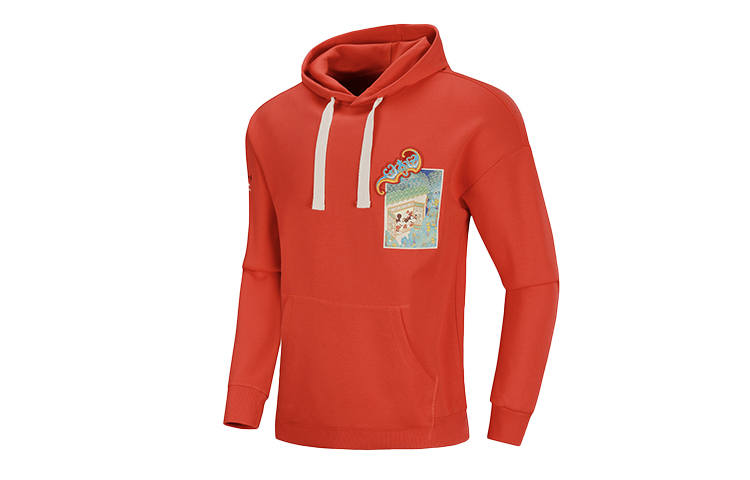Li-Ning Li Ning Sweatshirt Unisex Total Cherry Red