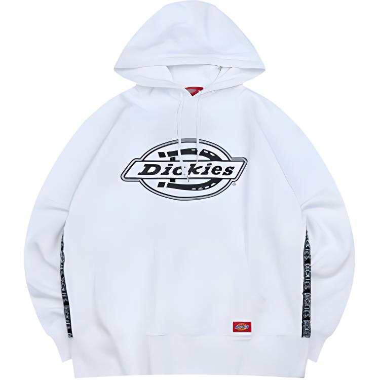 Dickies Sweatshirts Men's White Hooded Thickened Heavyweight