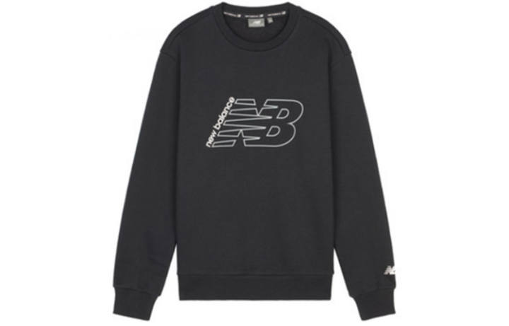 New Balance New Balance Sweatshirts Men's Black Crew Neck Moderate Regular