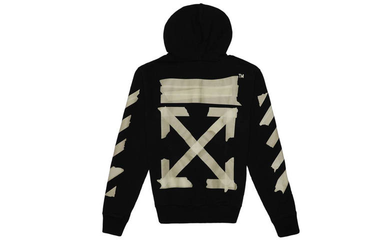 OFF-WHITE OFF WHITE Arrows Zip Up Hoodie