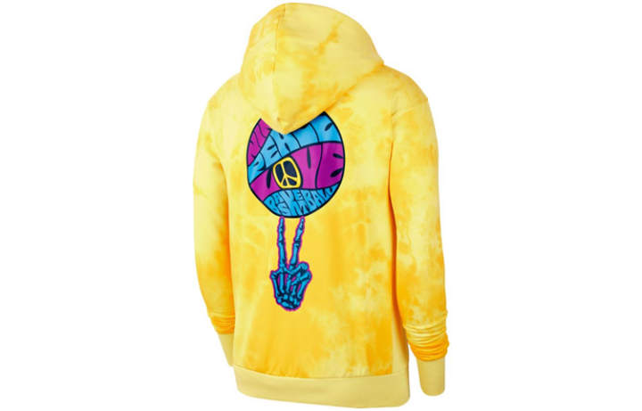 Nike Nike Sweatshirts Men's Yellow Hooded Moderate Regular