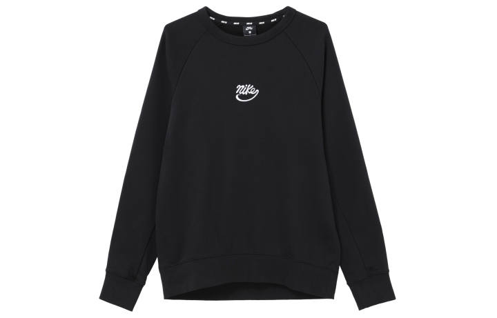 Nike Nike Sweatshirts Men's Black Crew Neck Moderate Regular
