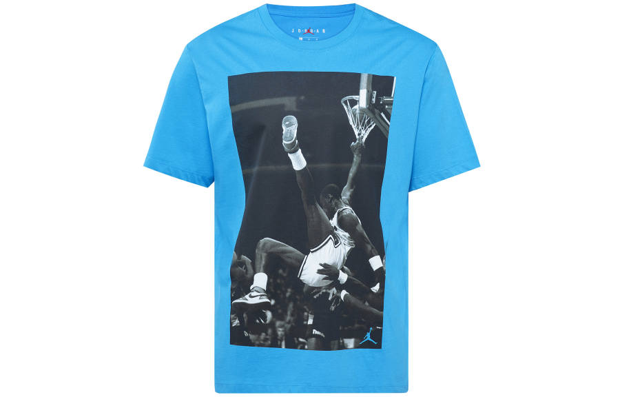 Jordan Jordan Hangtime T Shirts Men's Crew Neck Moderate Straight Fit