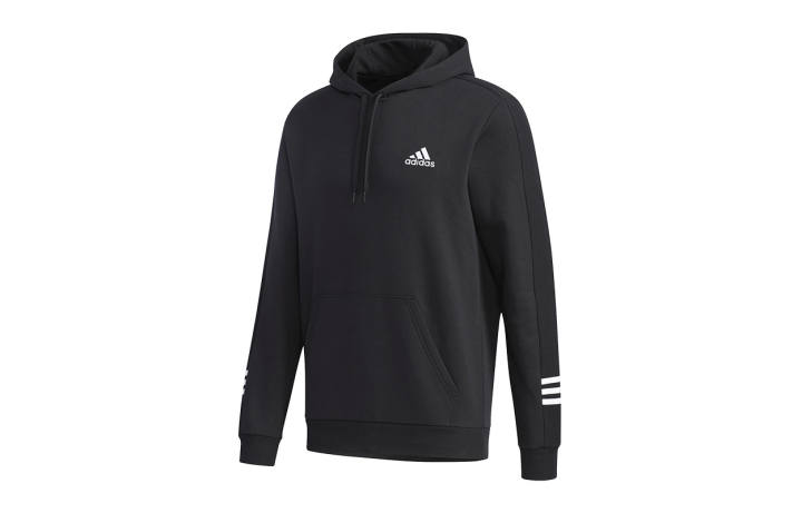 Adidas Adidas Sweatshirts Men's Black Hooded Moderate Regular