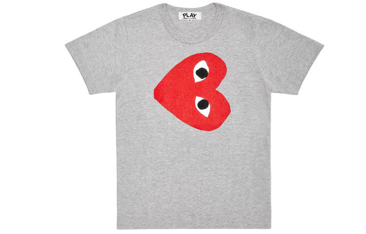 CDG Play CDG Play Red Heart T Shirt